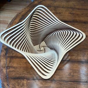 Baltic by Design Wood Laser Cut Bowl